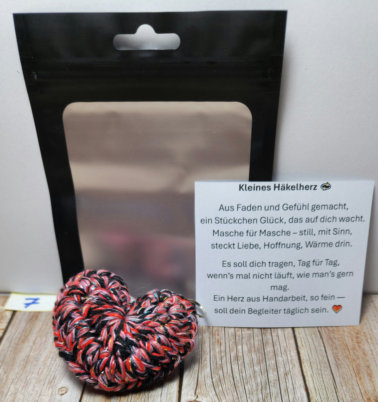 Schlüsselanhänger Herzchen Nr. 007