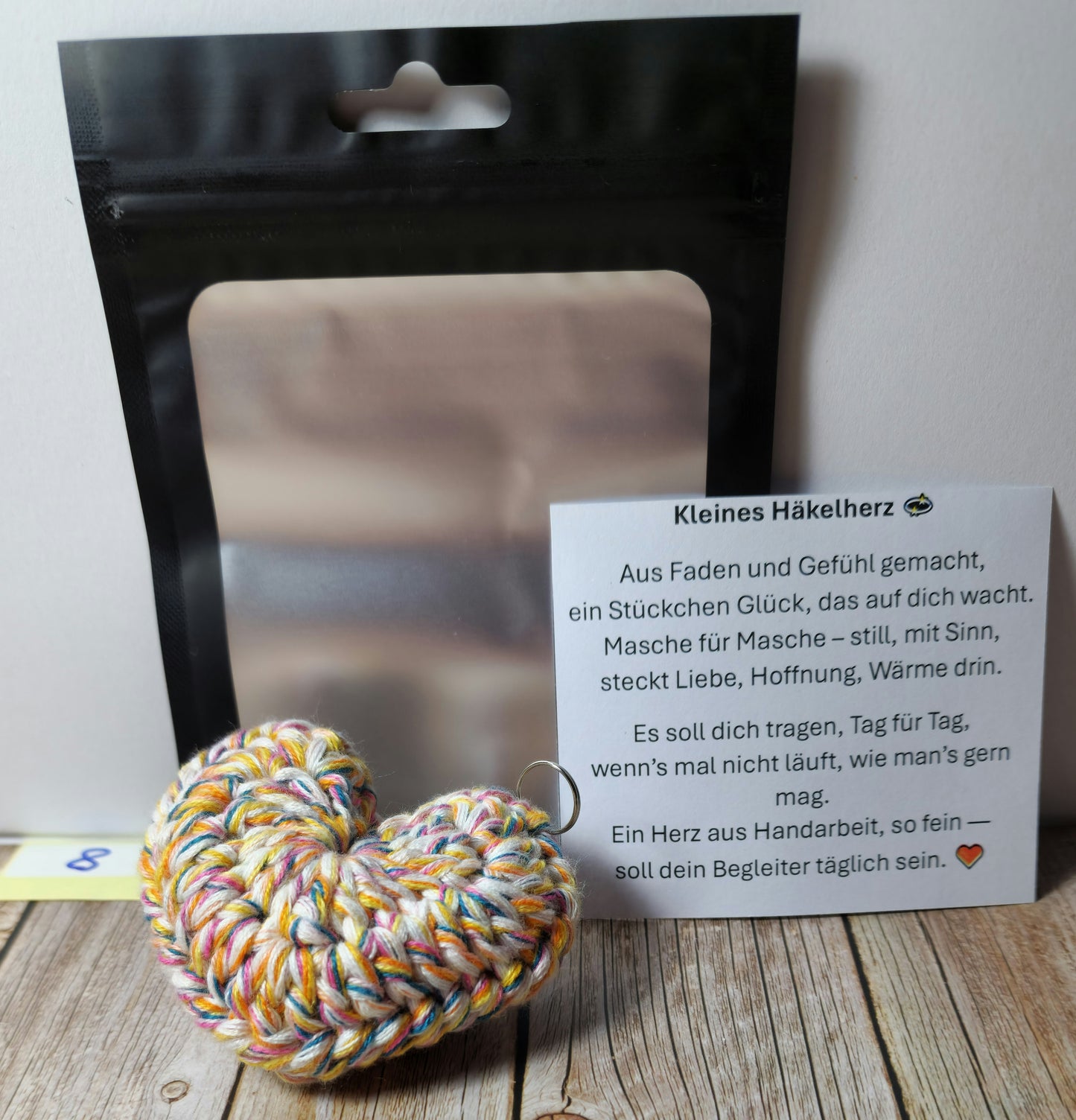 Schlüsselanhänger Herzchen Nr. 008