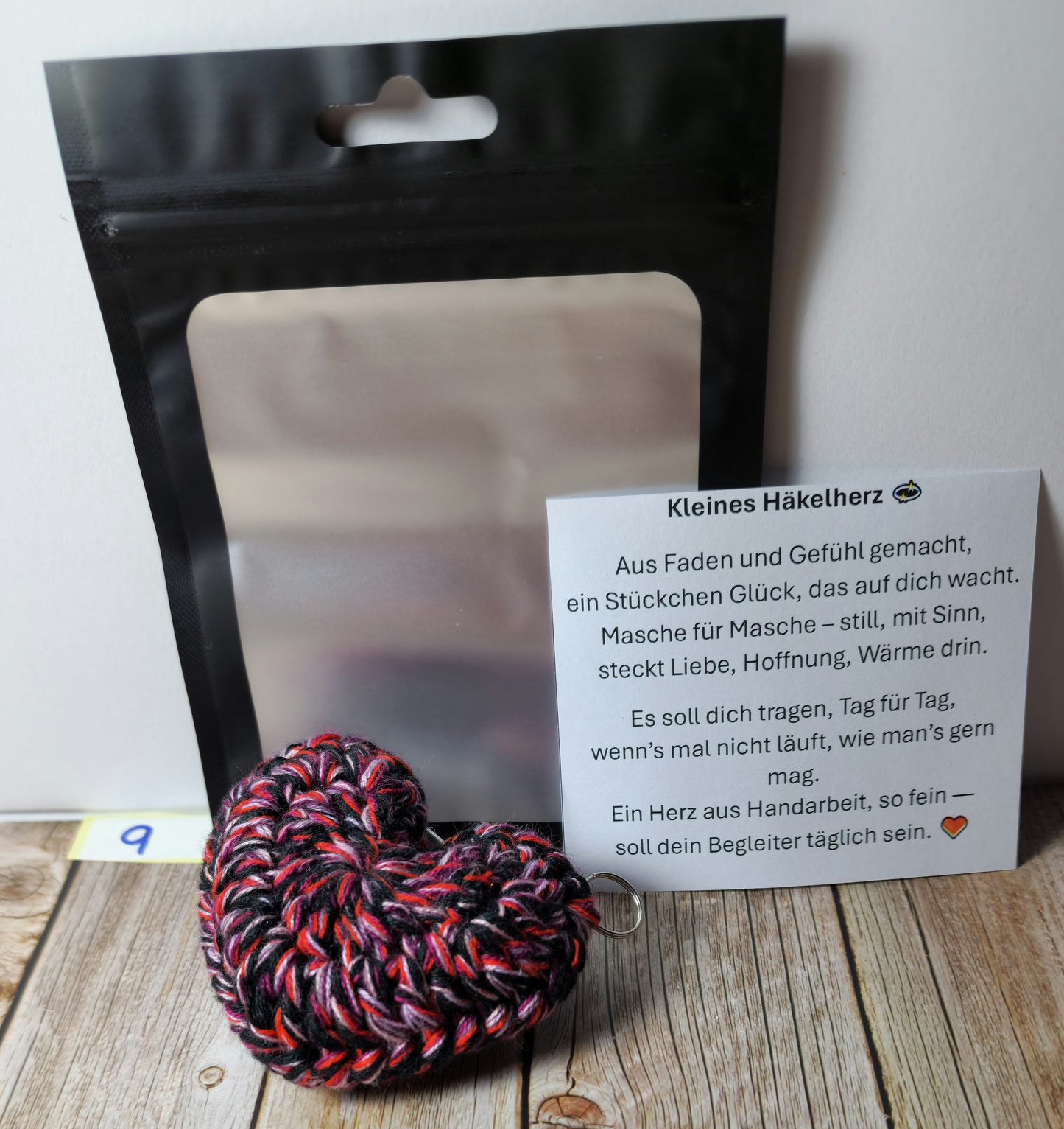 Schlüsselanhänger Herzchen Nr. 009