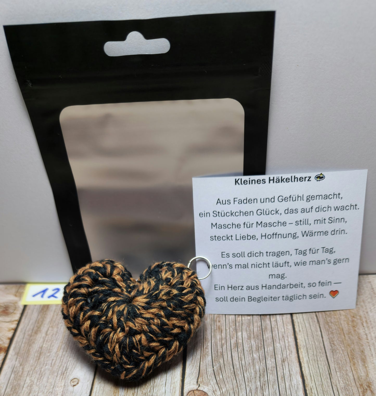 Schlüsselanhänger Herzchen Nr. 012