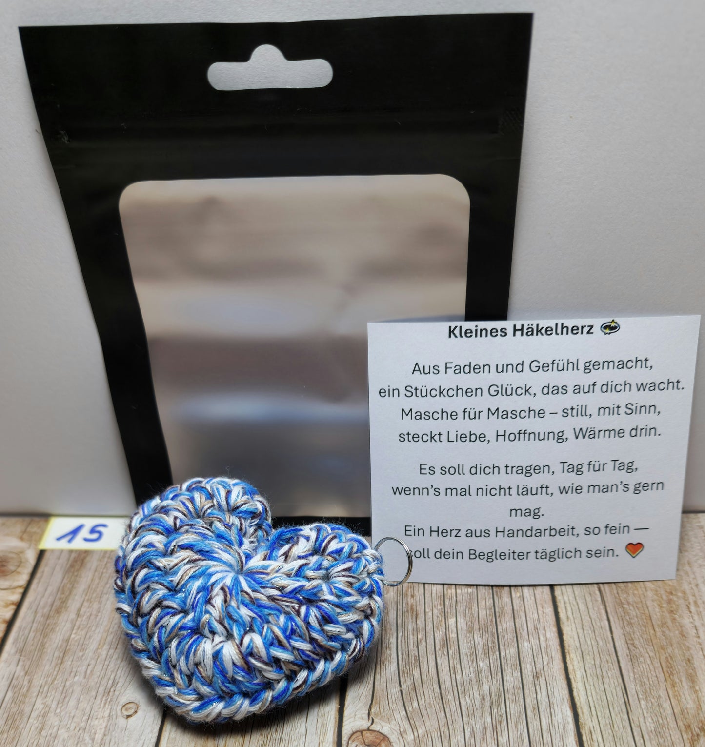 Schlüsselanhänger Herzchen Nr. 015