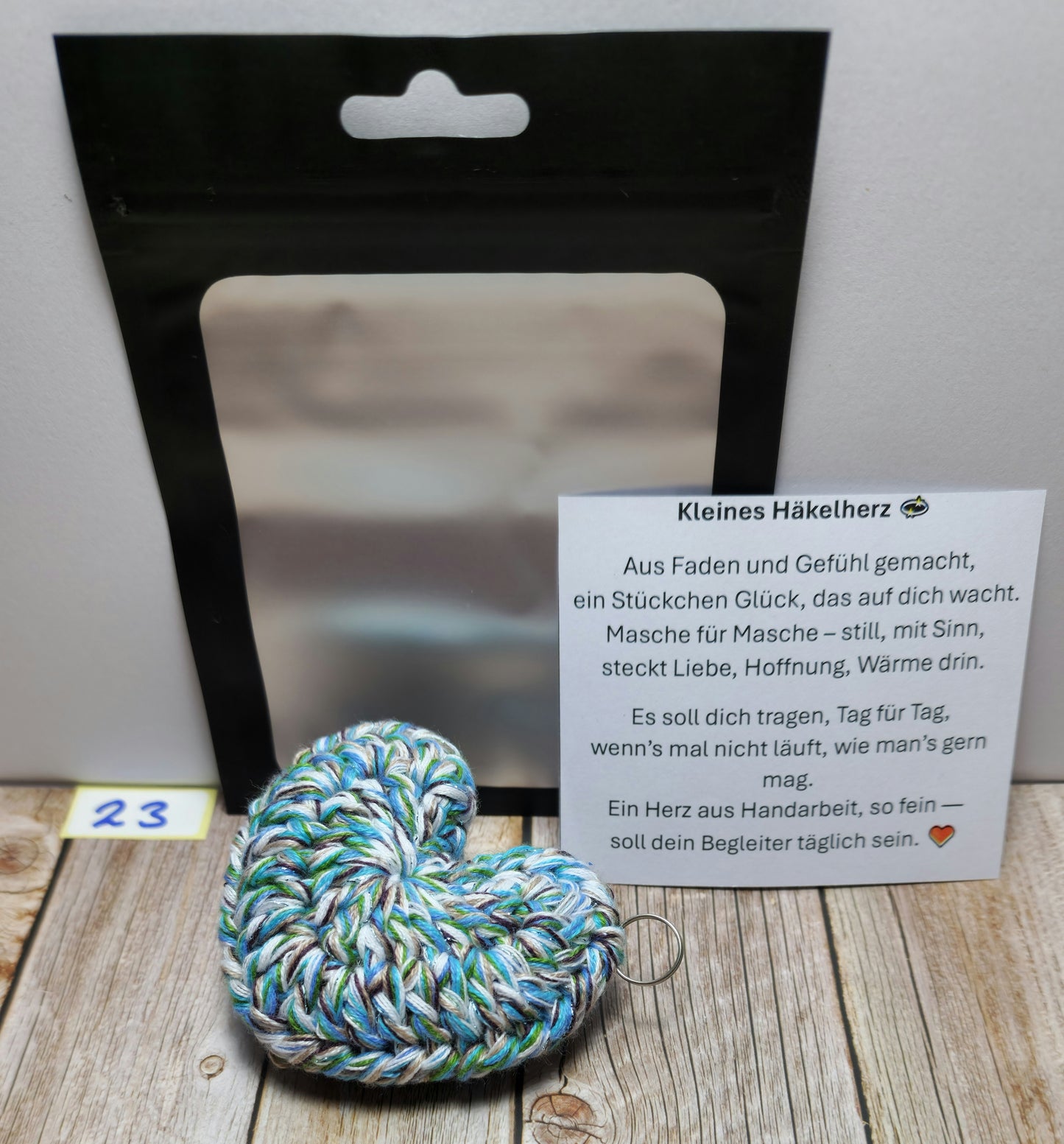 Schlüsselanhänger Herzchen Nr. 023