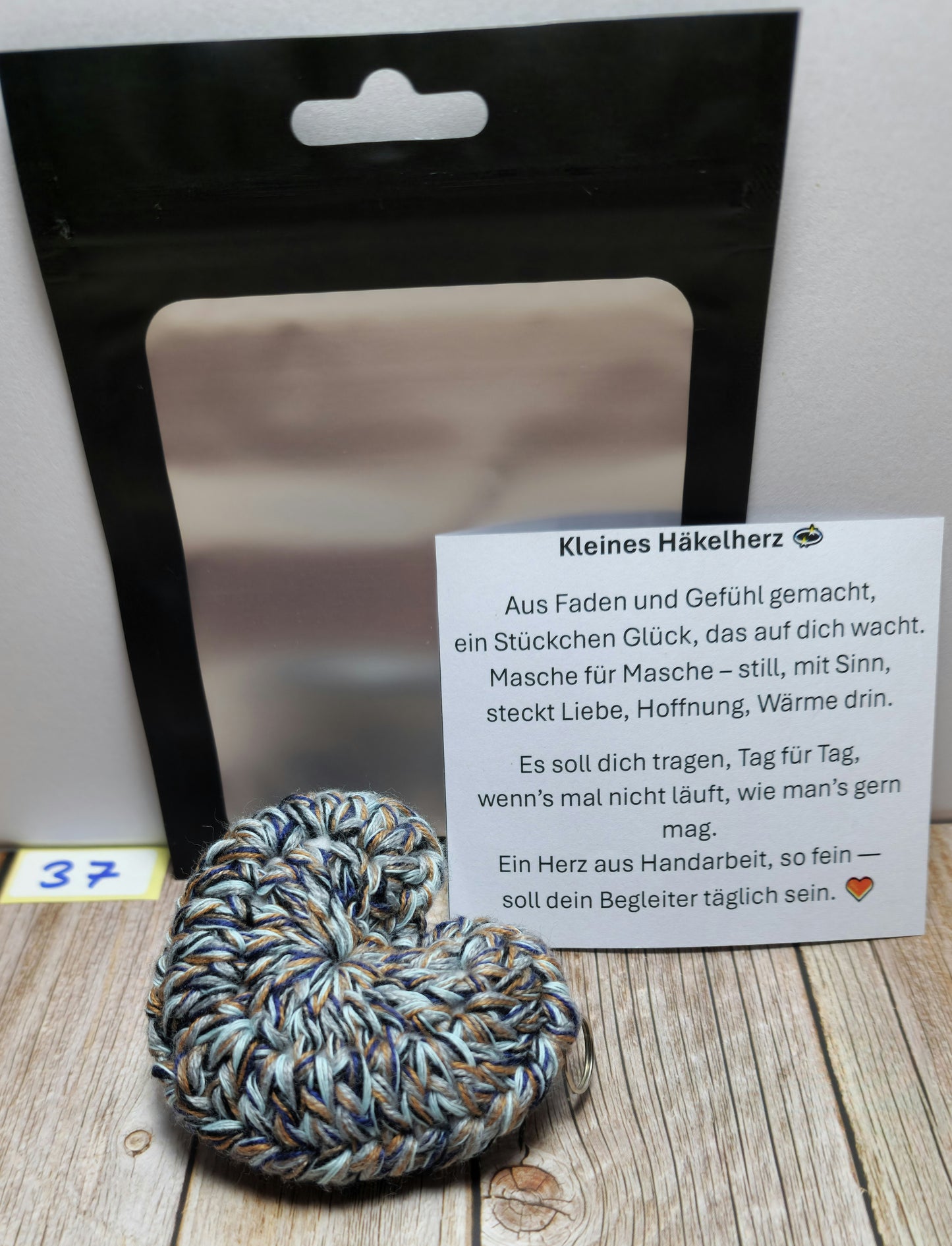 Schlüsselanhänger Herzchen Nr. 037