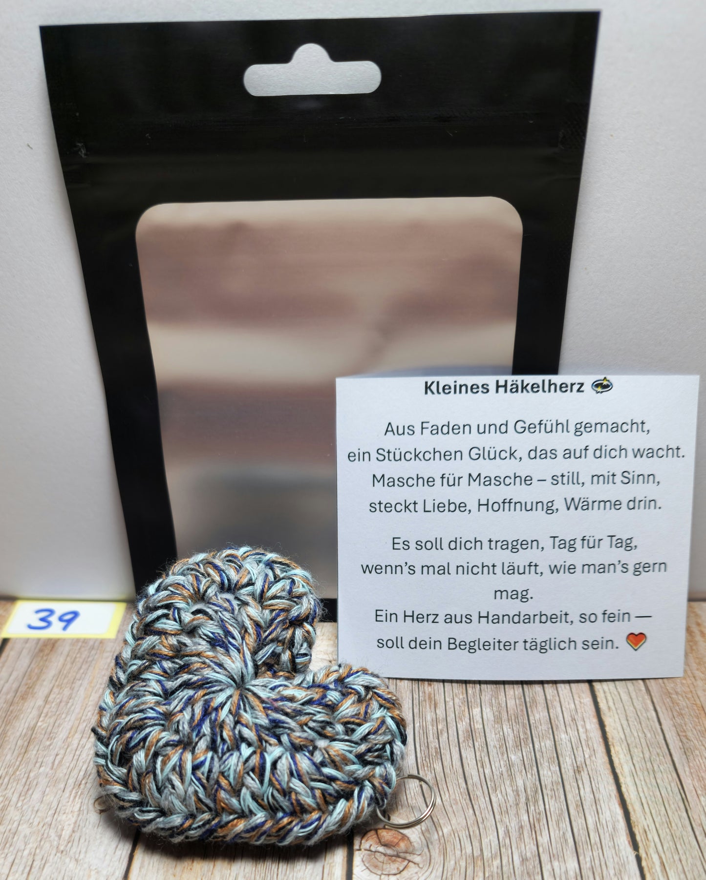 Schlüsselanhänger Herzchen Nr. 039