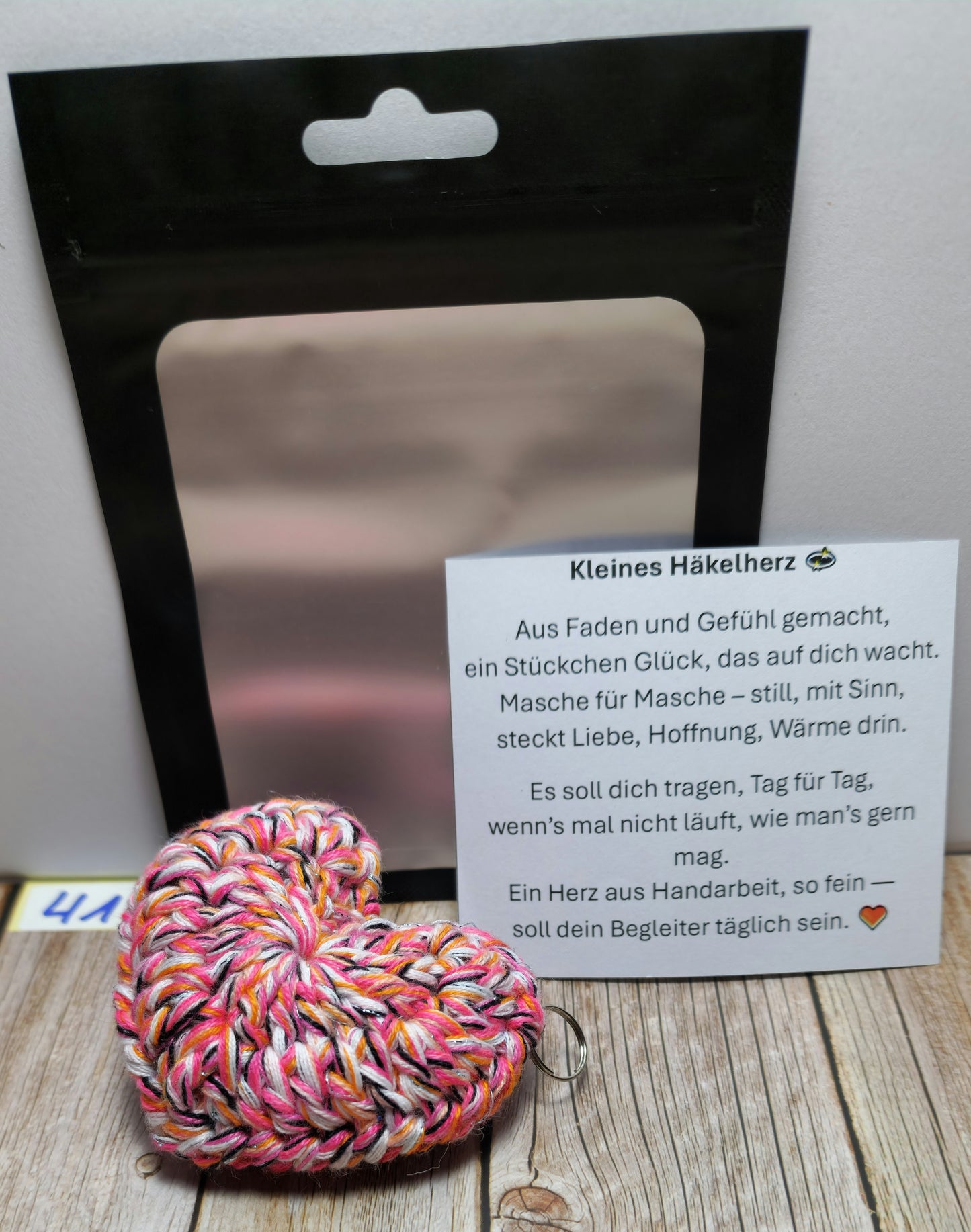 Schlüsselanhänger Herzchen Nr. 041