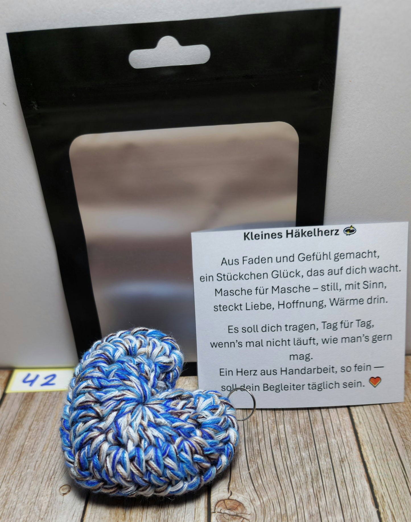 Schlüsselanhänger Herzchen Nr. 042