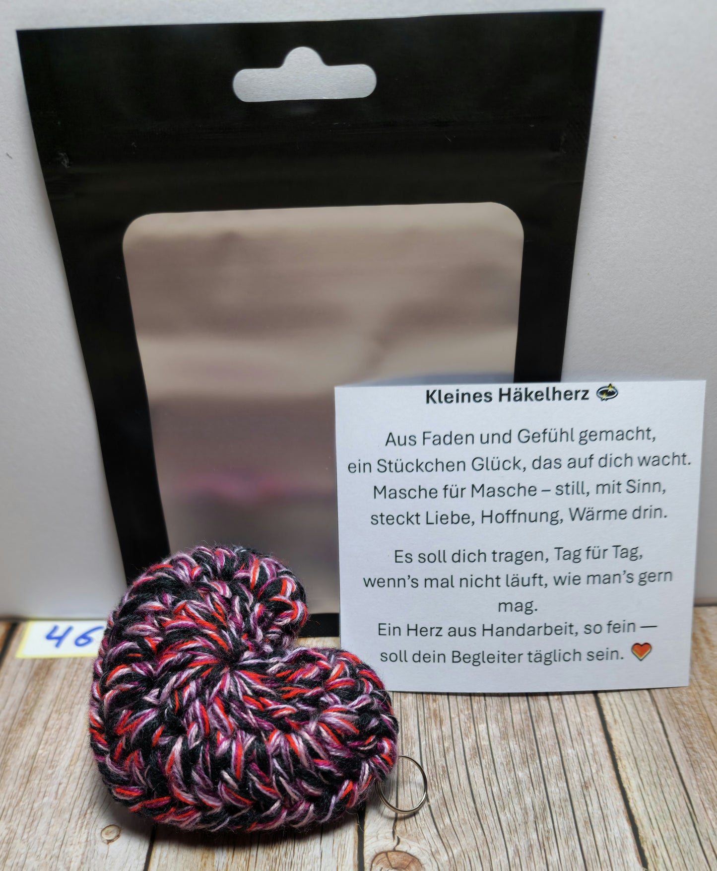 Schlüsselanhänger Herzchen Nr. 046