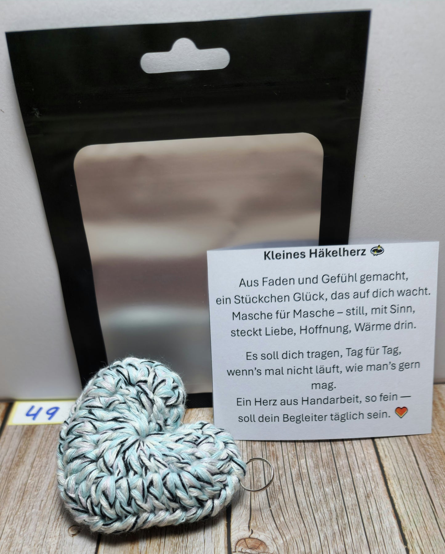 Schlüsselanhänger Herzchen Nr. 049