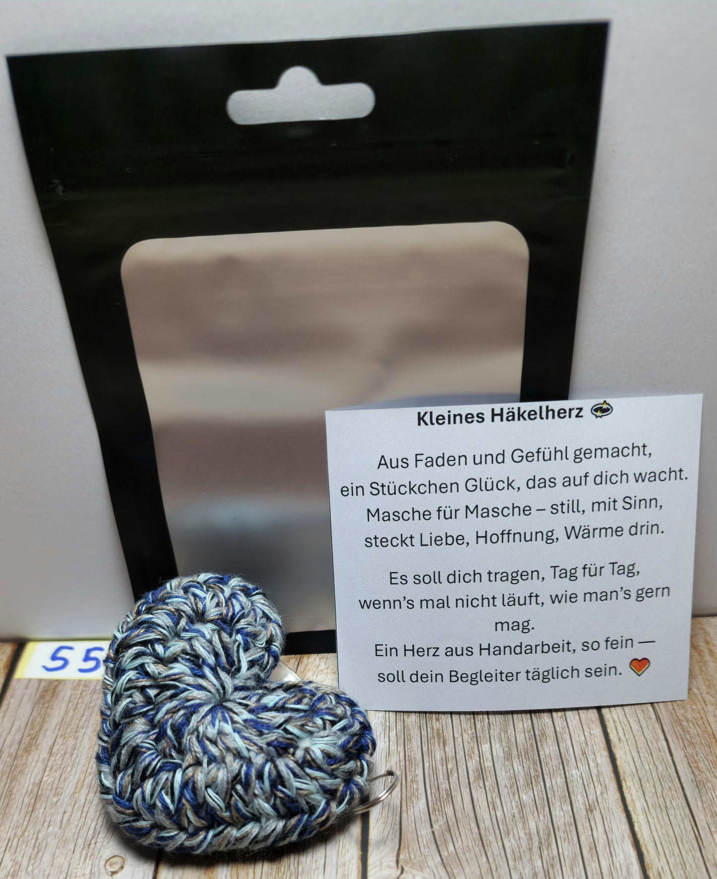 Schlüsselanhänger Herzchen Nr. 055