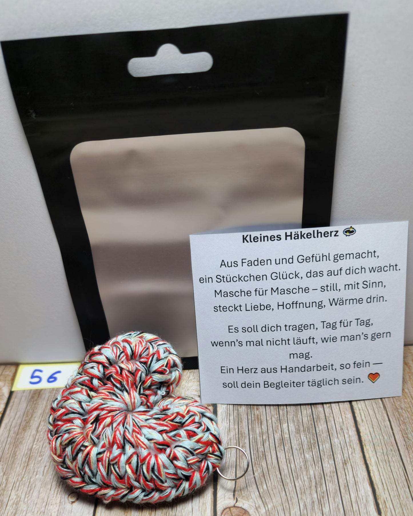 Schlüsselanhänger Herzchen Nr. 056