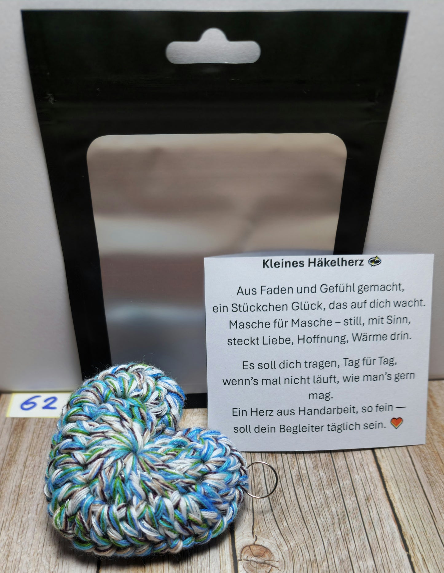 Schlüsselanhänger Herzchen Nr. 062