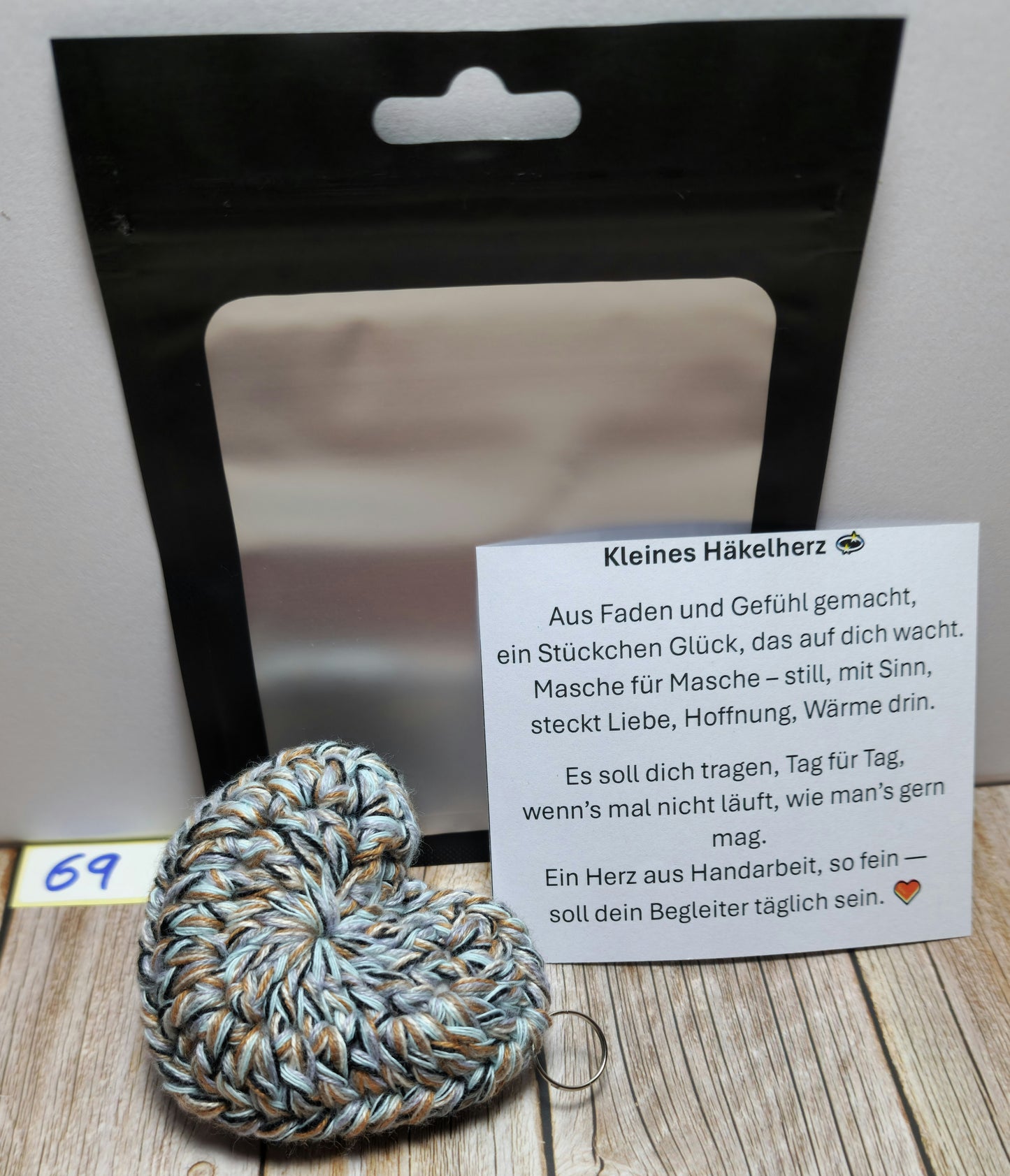 Schlüsselanhänger Herzchen Nr. 069