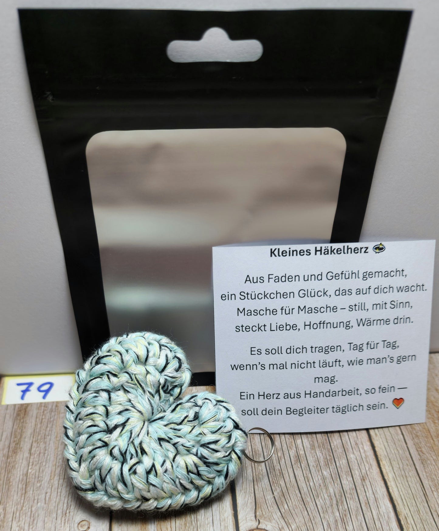 Schlüsselanhänger Herzchen Nr. 079