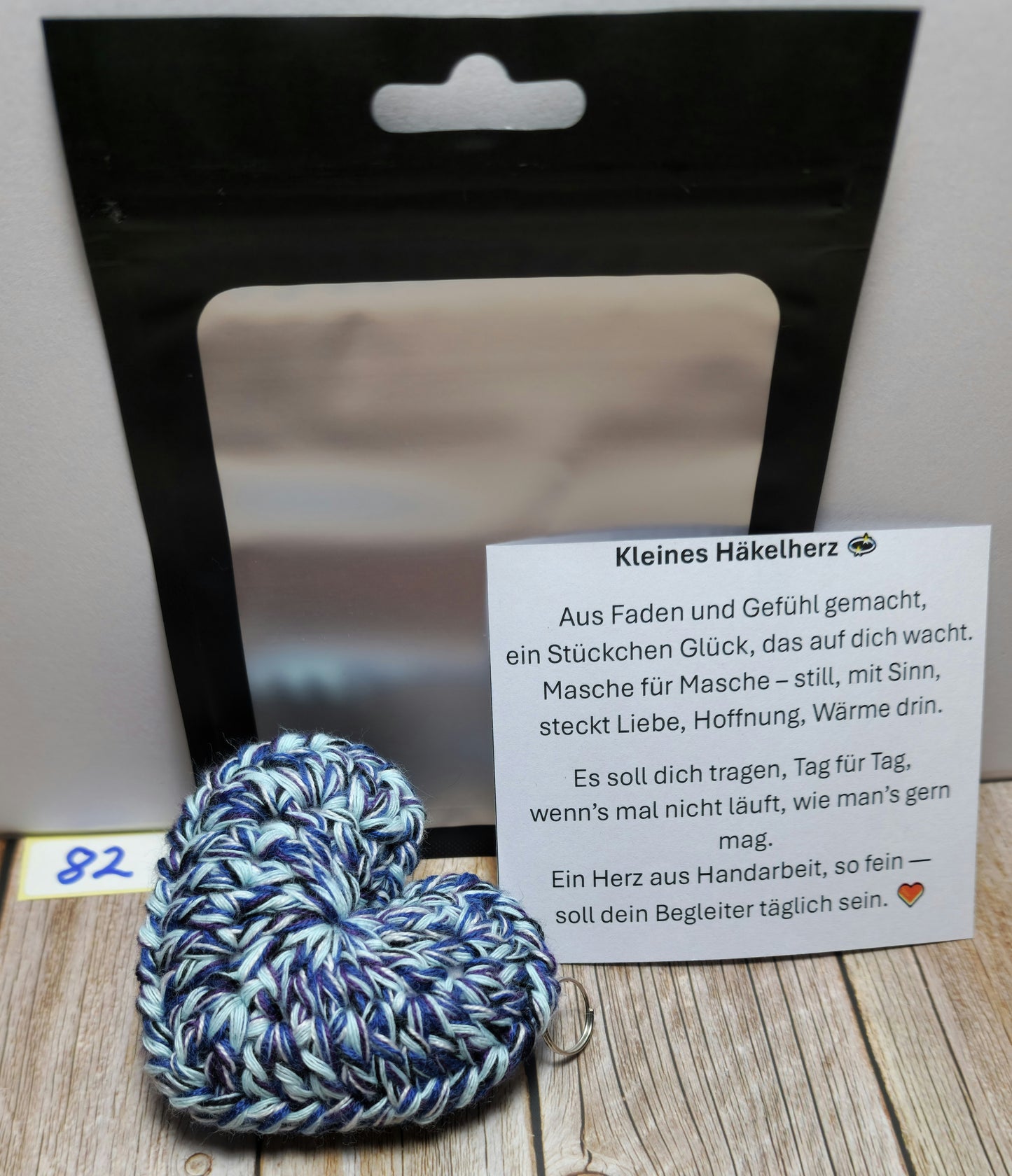 Schlüsselanhänger Herzchen Nr. 082