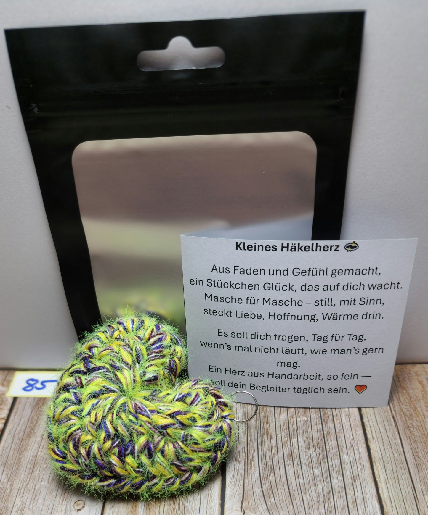 Schlüsselanhänger Herzchen Nr. 085