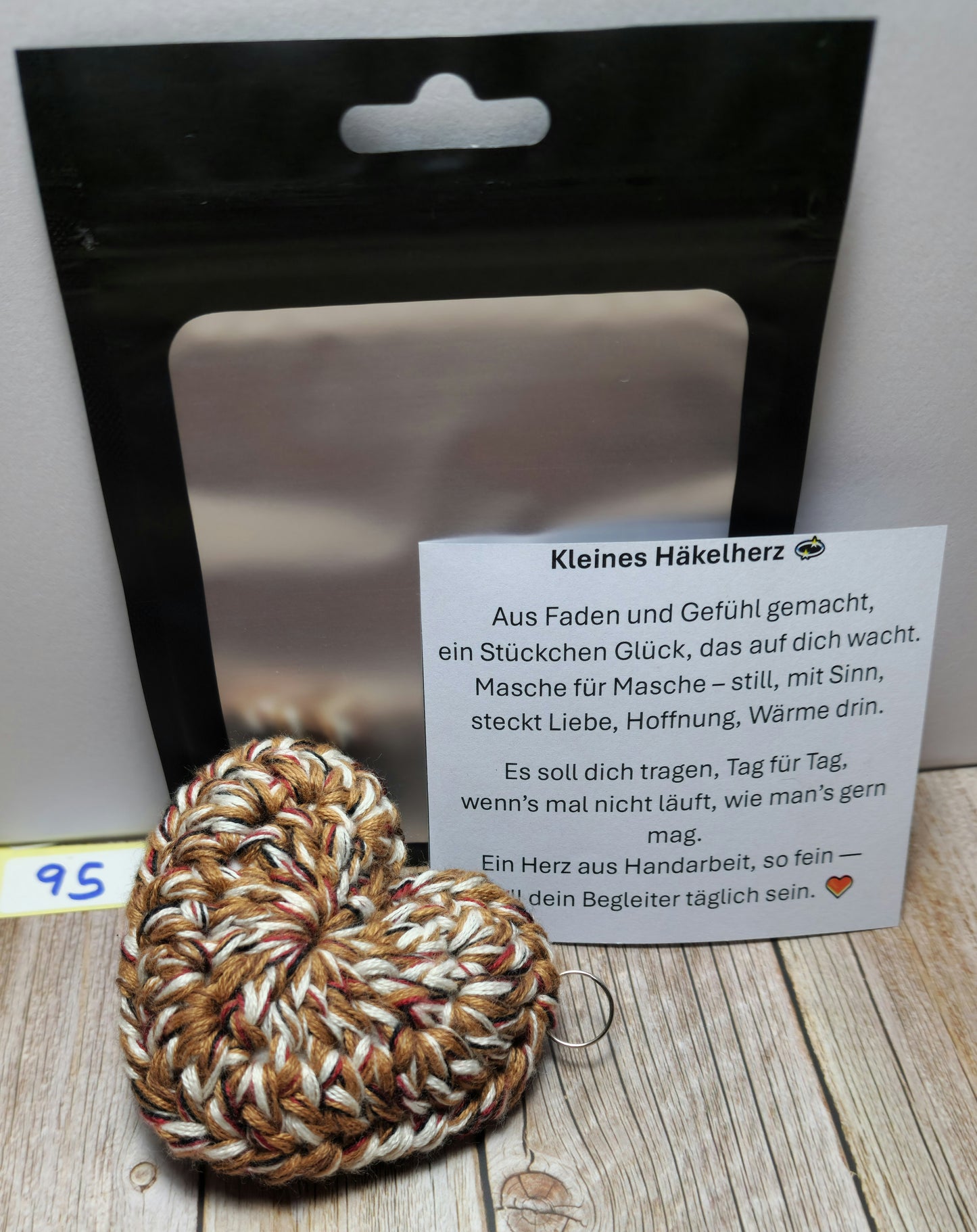 Schlüsselanhänger Herzchen Nr. 095