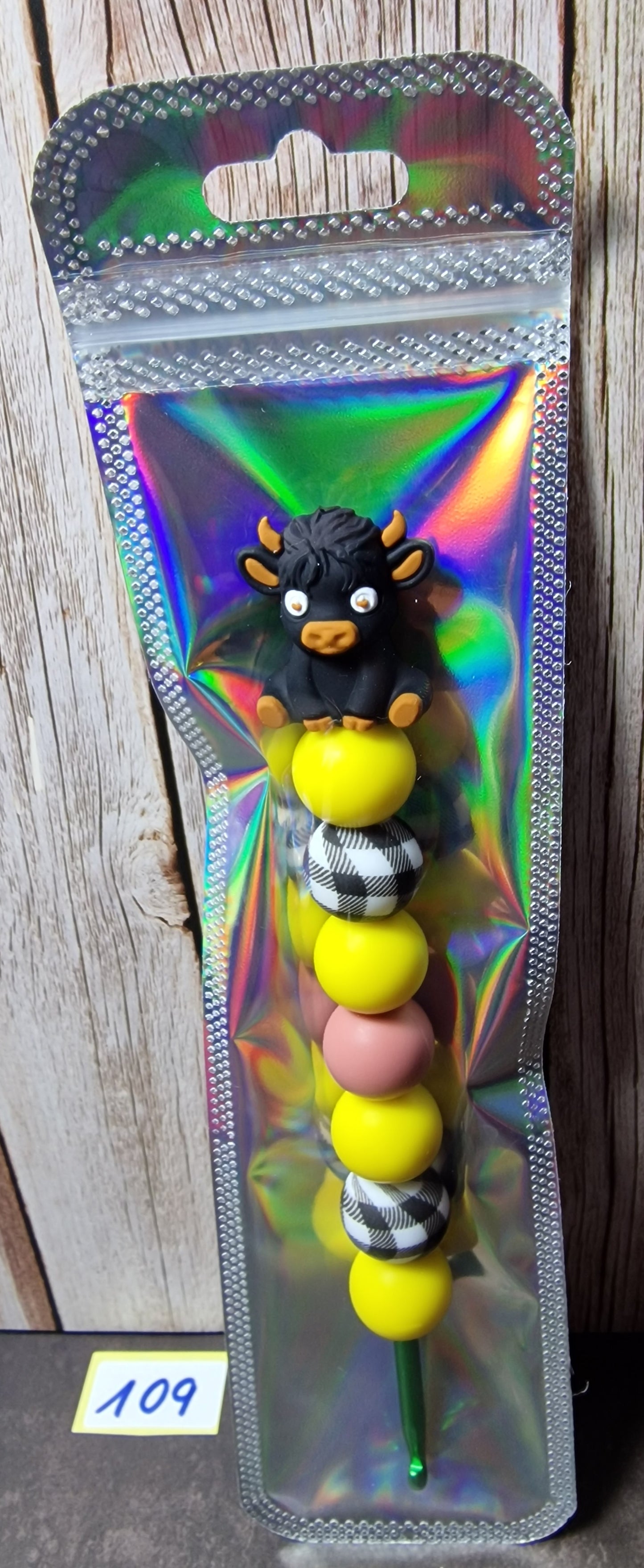 Ergonomische Häkelnadel Nr. 109 Nadelstärke 4 mm