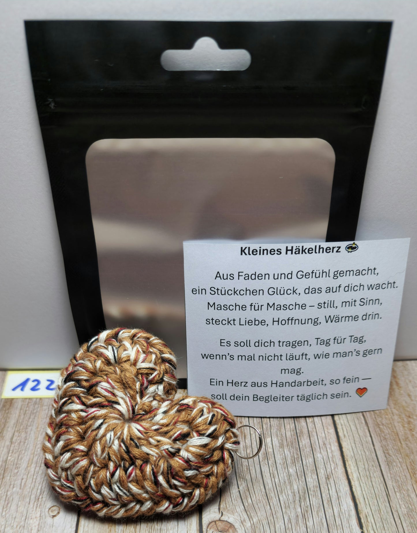 Schlüsselanhänger Herzchen Nr. 122