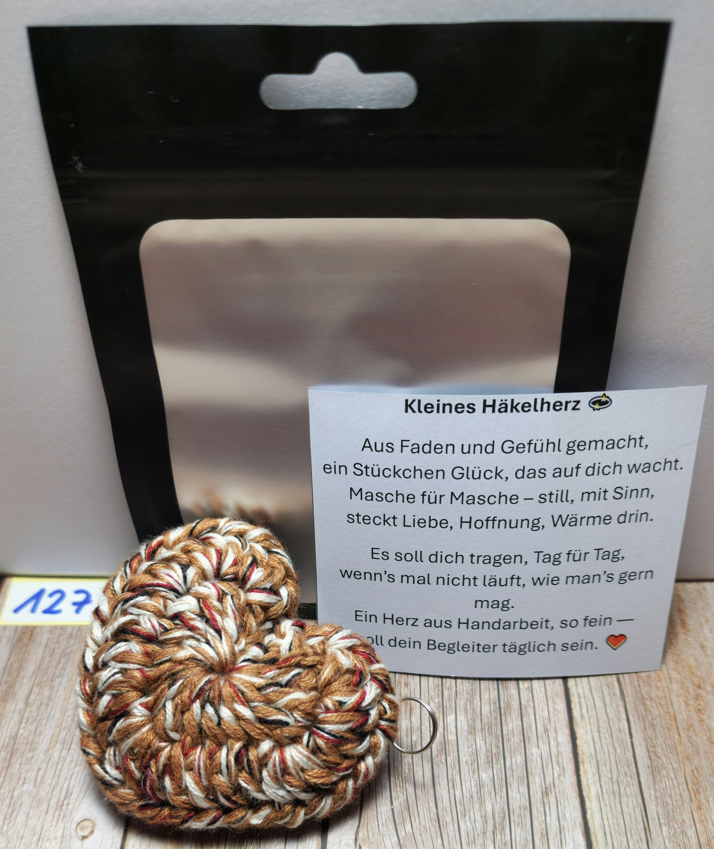 Schlüsselanhänger Herzchen Nr. 127