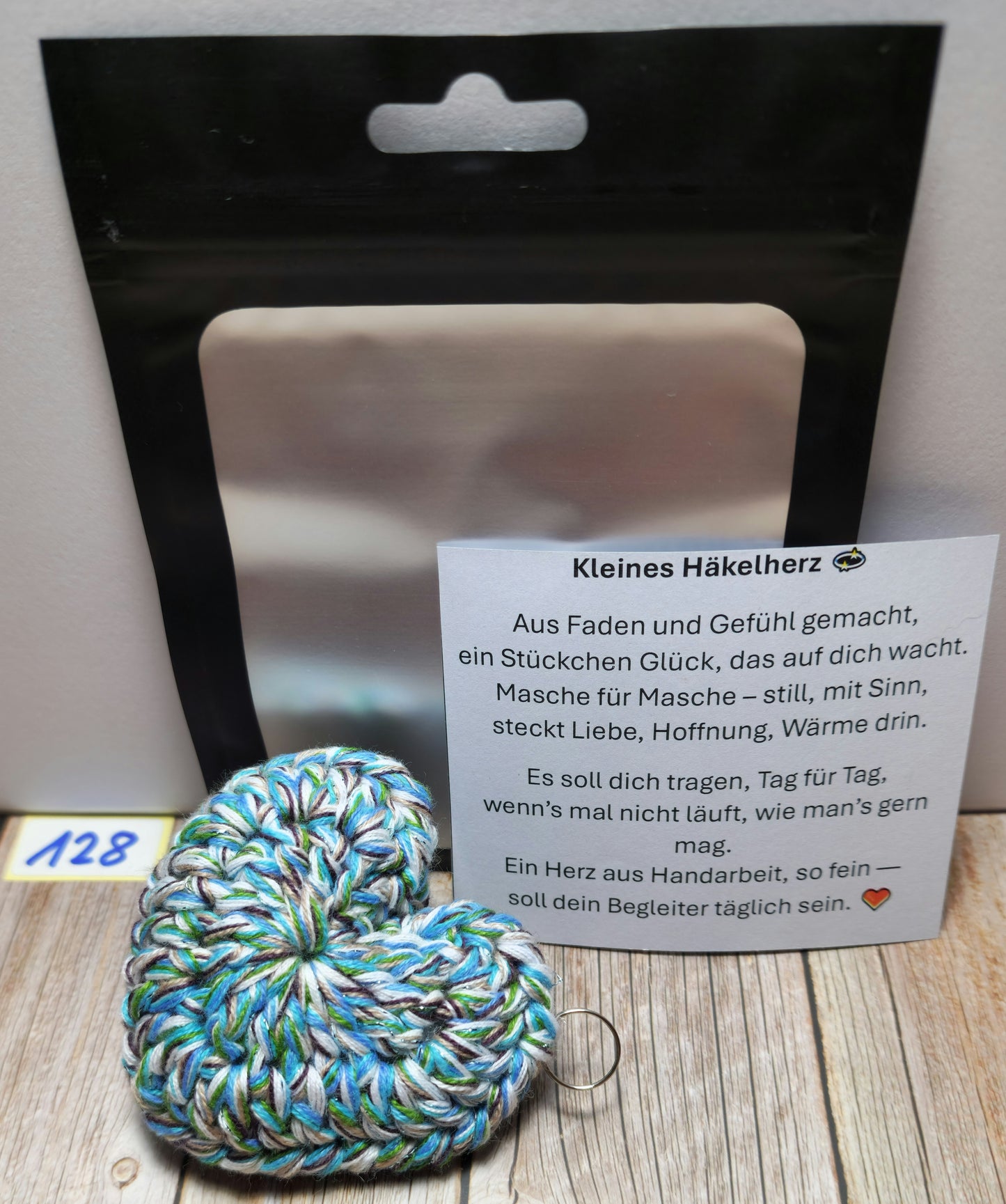 Schlüsselanhänger Herzchen Nr. 128