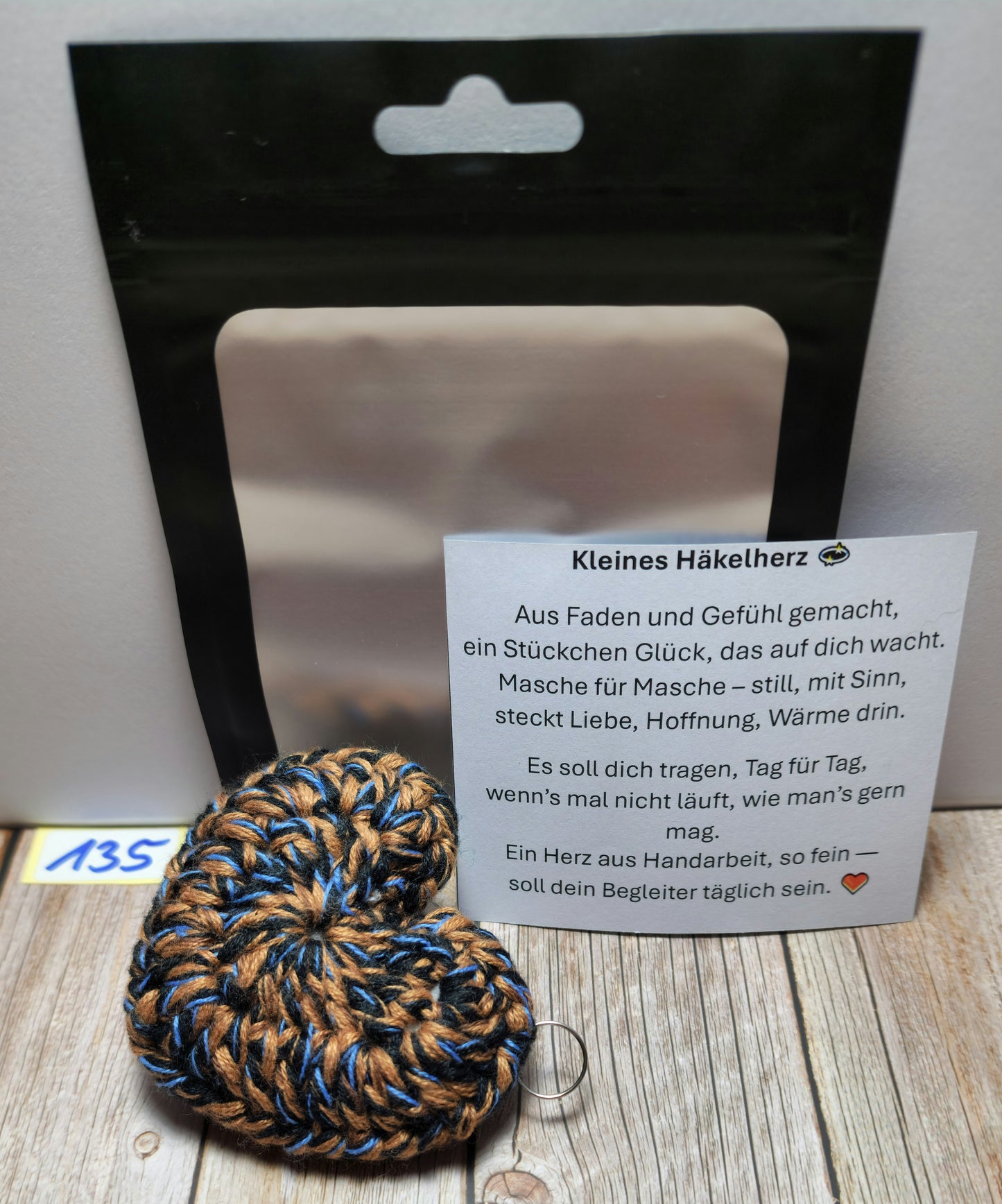 Schlüsselanhänger Herzchen Nr. 135