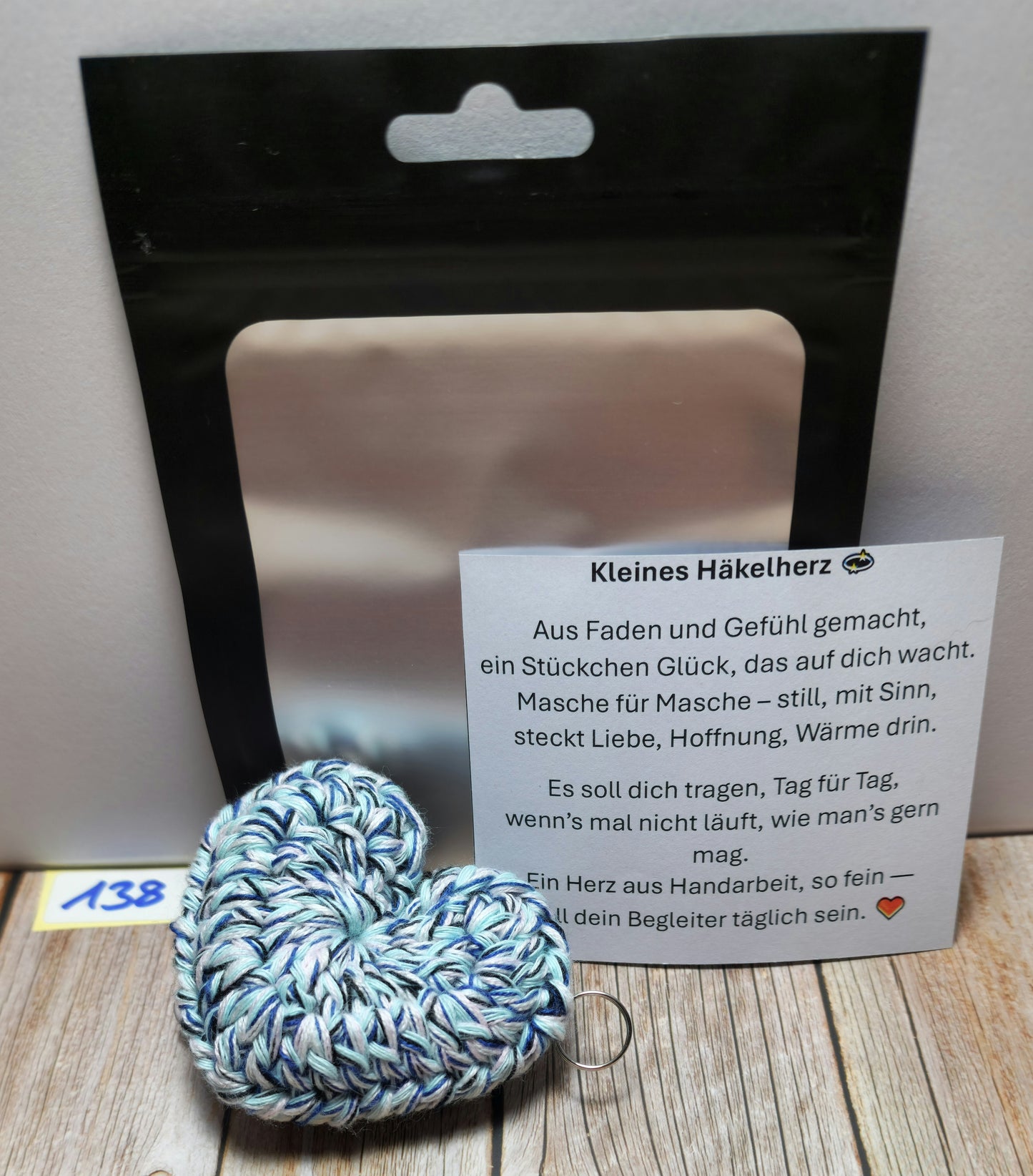 Schlüsselanhänger Herzchen Nr. 138