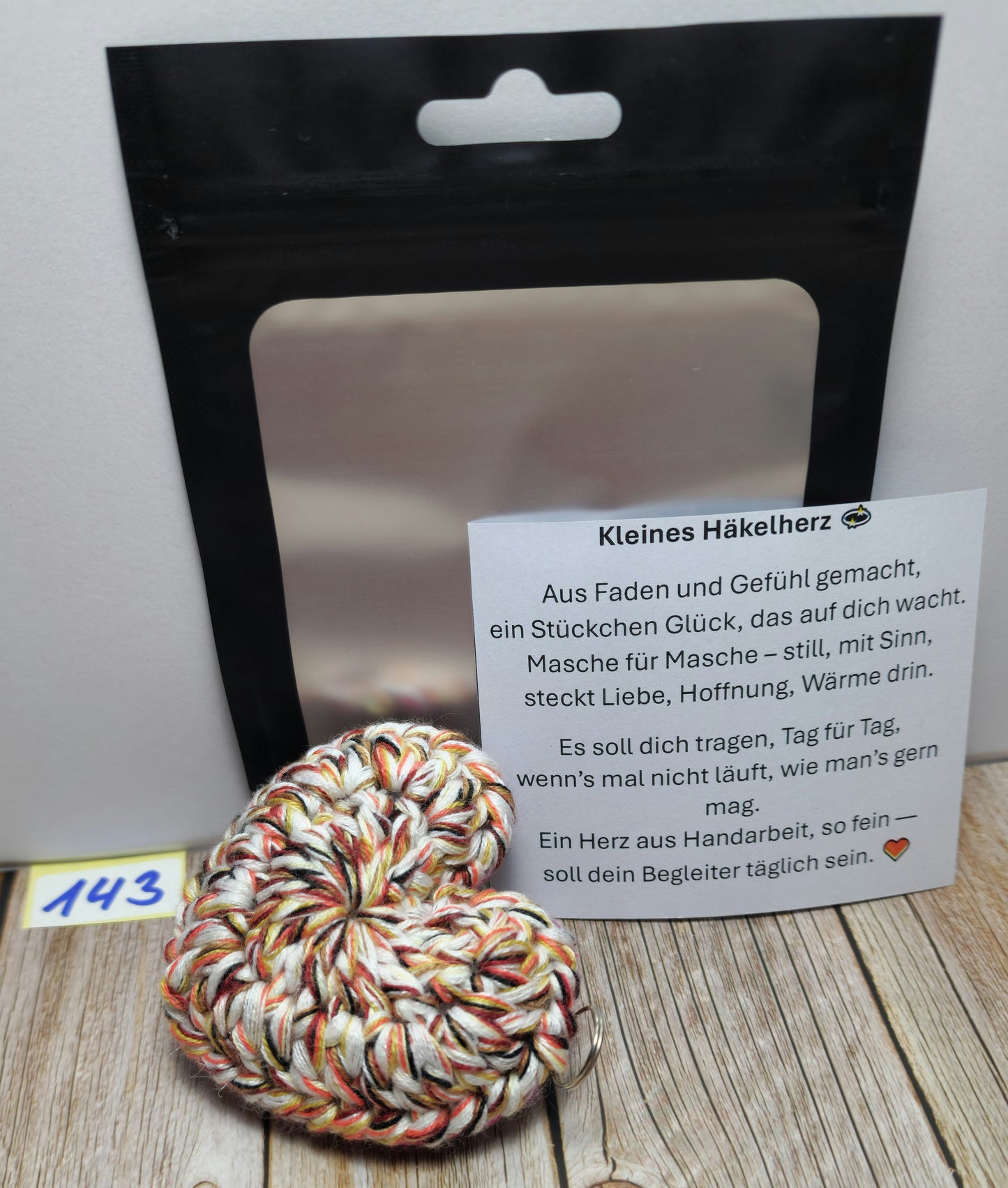 Schlüsselanhänger Herzchen Nr. 143