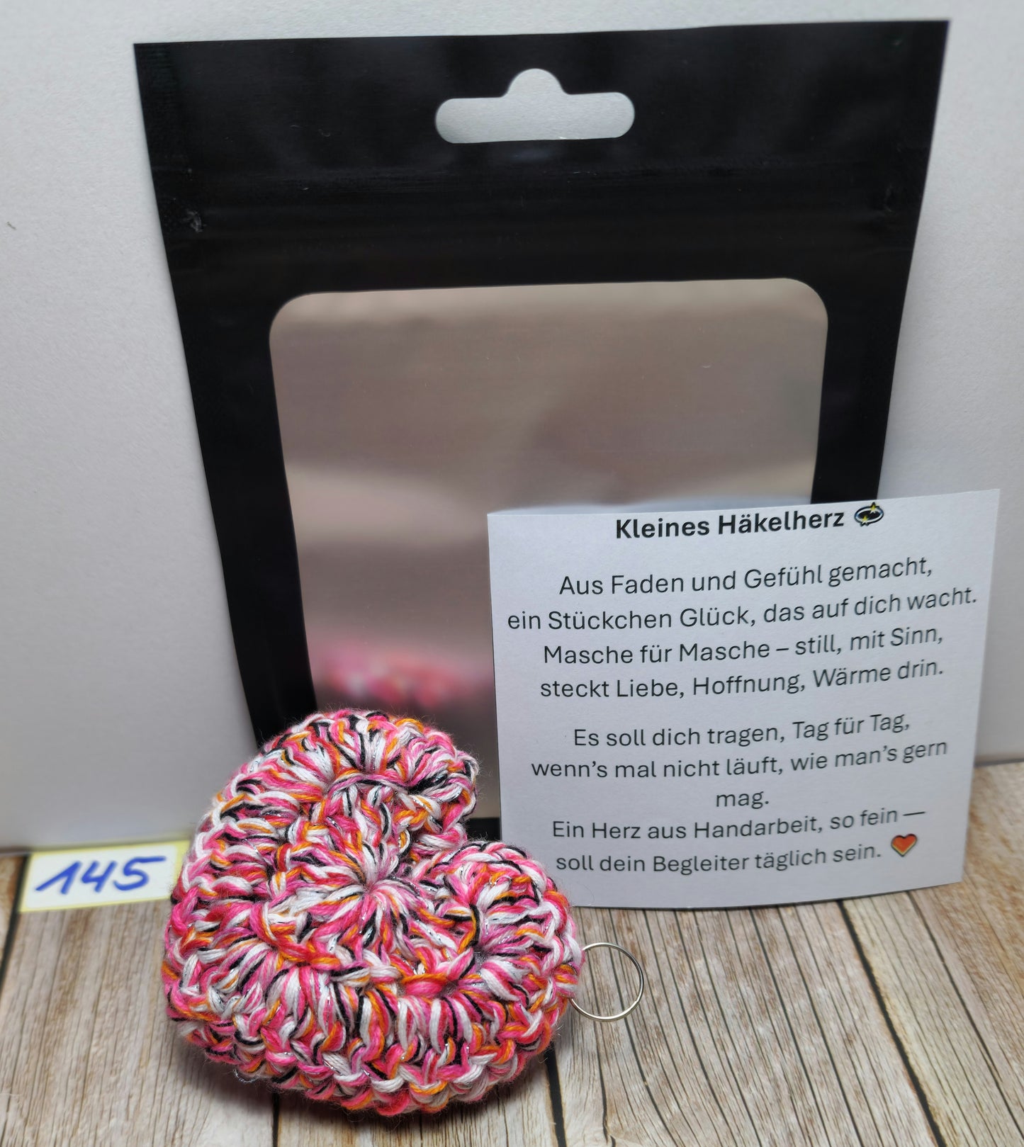 Schlüsselanhänger Herzchen Nr. 145