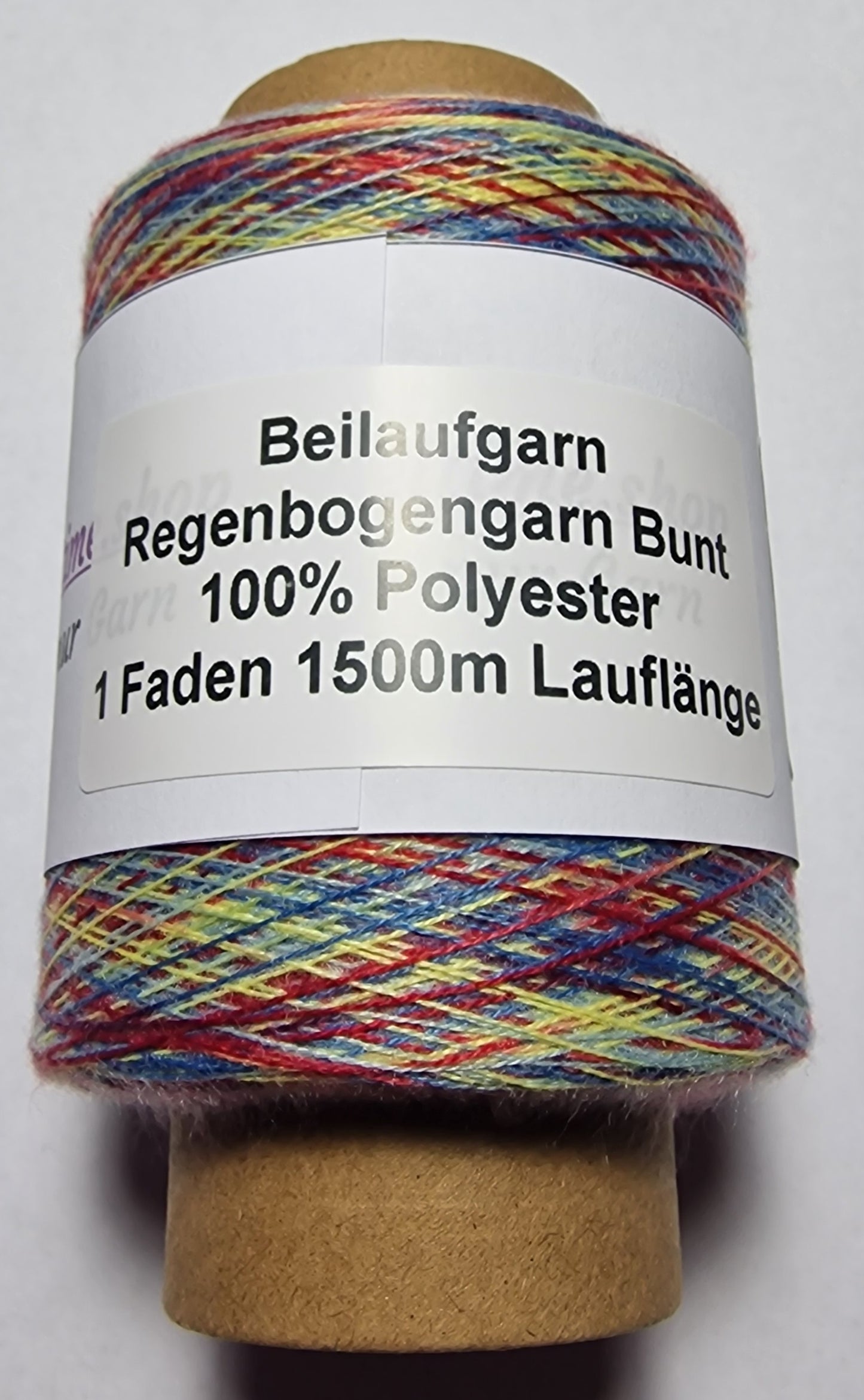 Sale Regenbogengarn Bunt mit 1500 Meter 1 Fädig 100% Polyester