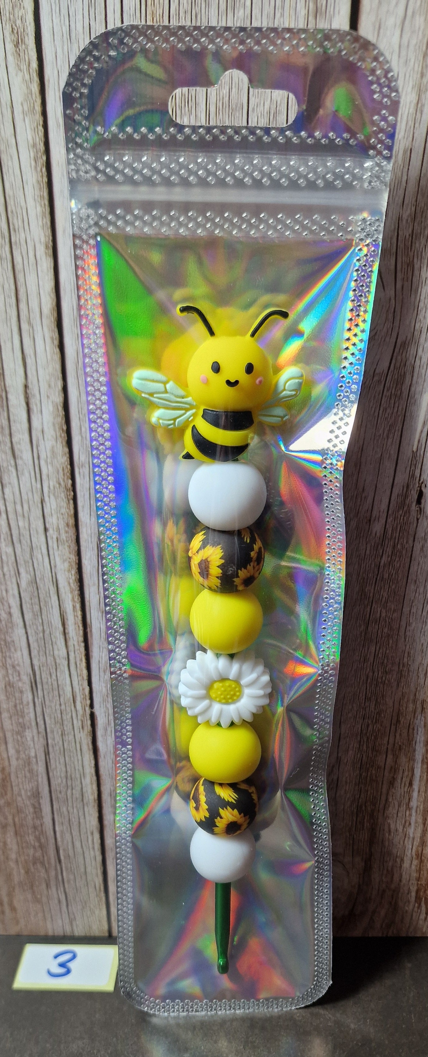 Ergonomische Häkelnadel Nr. 3 Nadelstärke 4mm