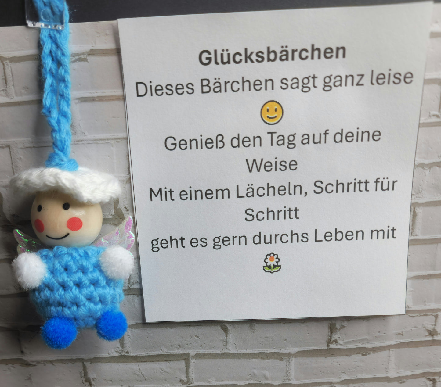 🍀 Gehäkelte Glücksbärchen – kleine Glücksbringer mit Herz 🍀