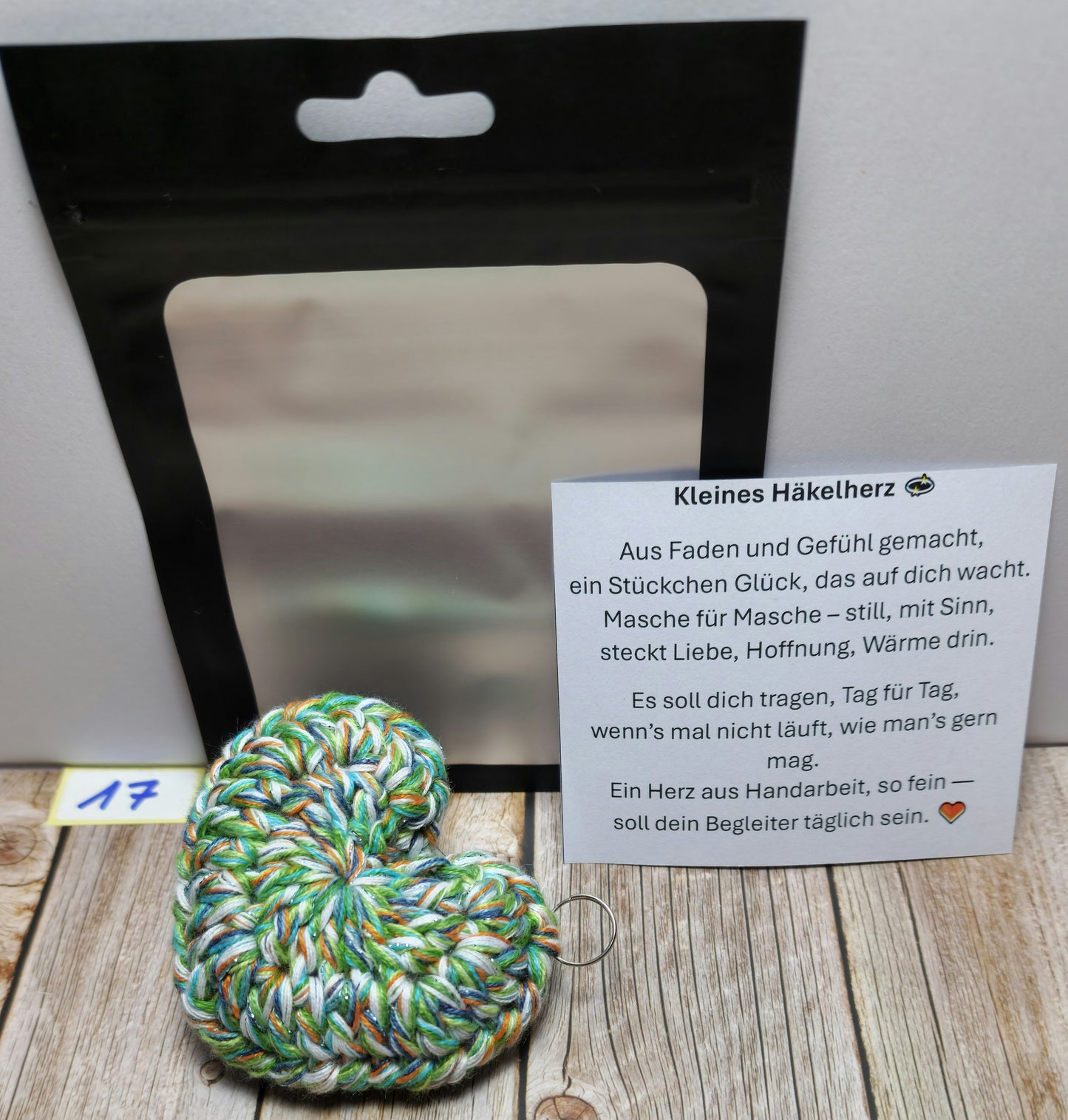 Schlüsselanhänger Herzchen Nr. 017