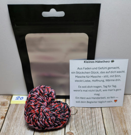 Schlüsselanhänger Herzchen Nr. 020