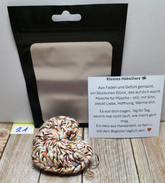 Schlüsselanhänger Herzchen Nr. 021