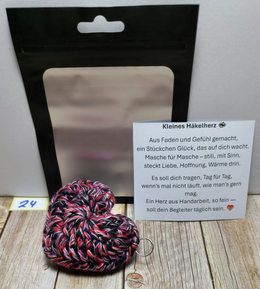 Schlüsselanhänger Herzchen Nr. 024
