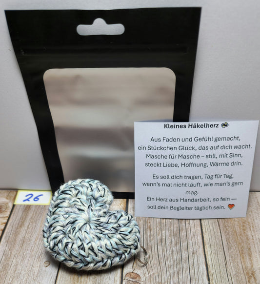 Schlüsselanhänger Herzchen Nr. 026