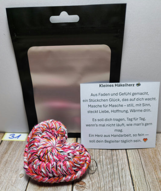 Schlüsselanhänger Herzchen Nr. 031