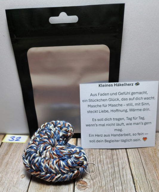 Schlüsselanhänger Herzchen Nr. 032