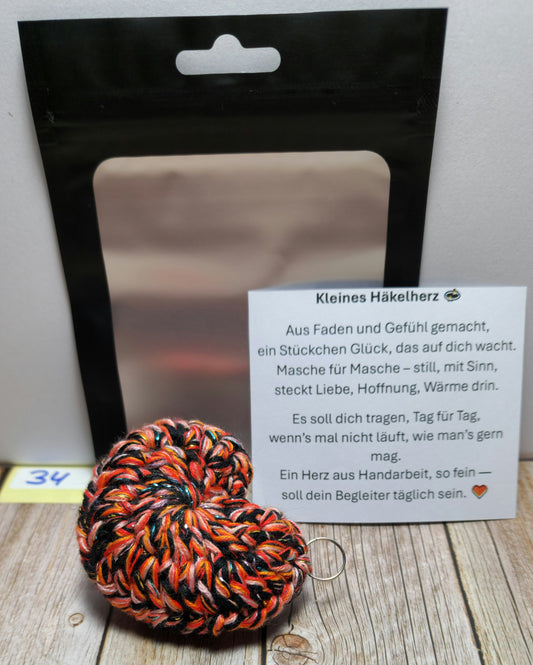 Schlüsselanhänger Herzchen Nr. 034
