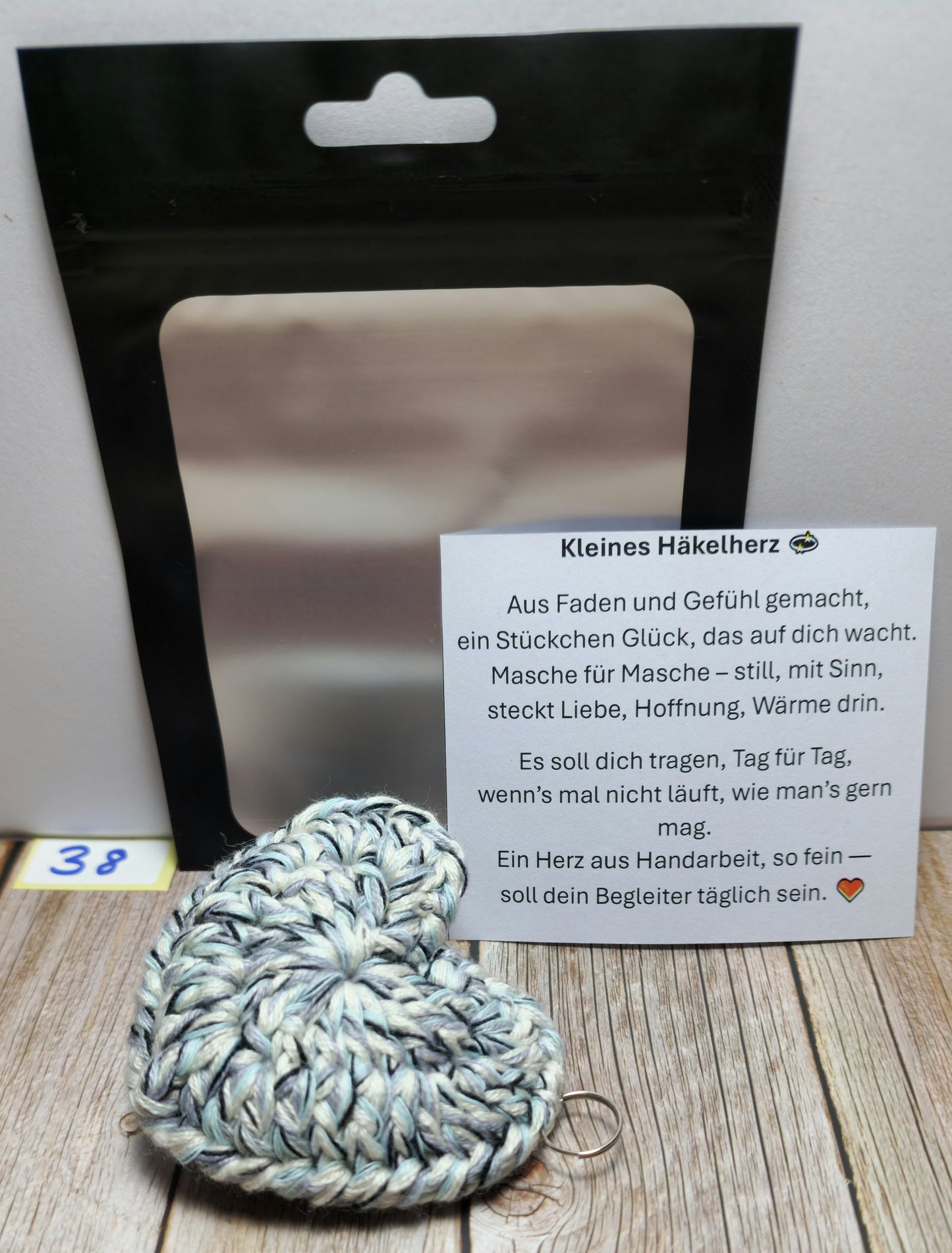 Schlüsselanhänger Herzchen Nr. 038