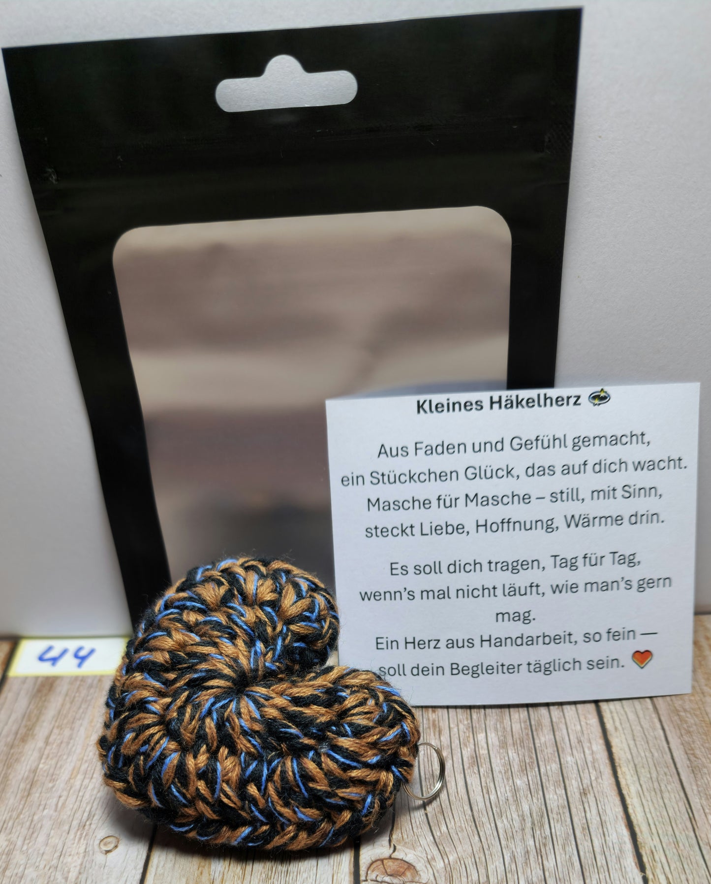 Schlüsselanhänger Herzchen Nr. 044