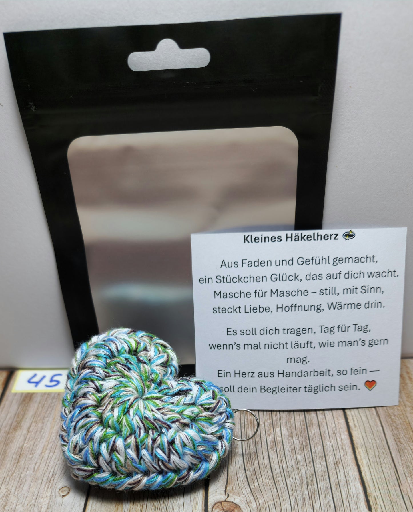 Schlüsselanhänger Herzchen Nr. 045