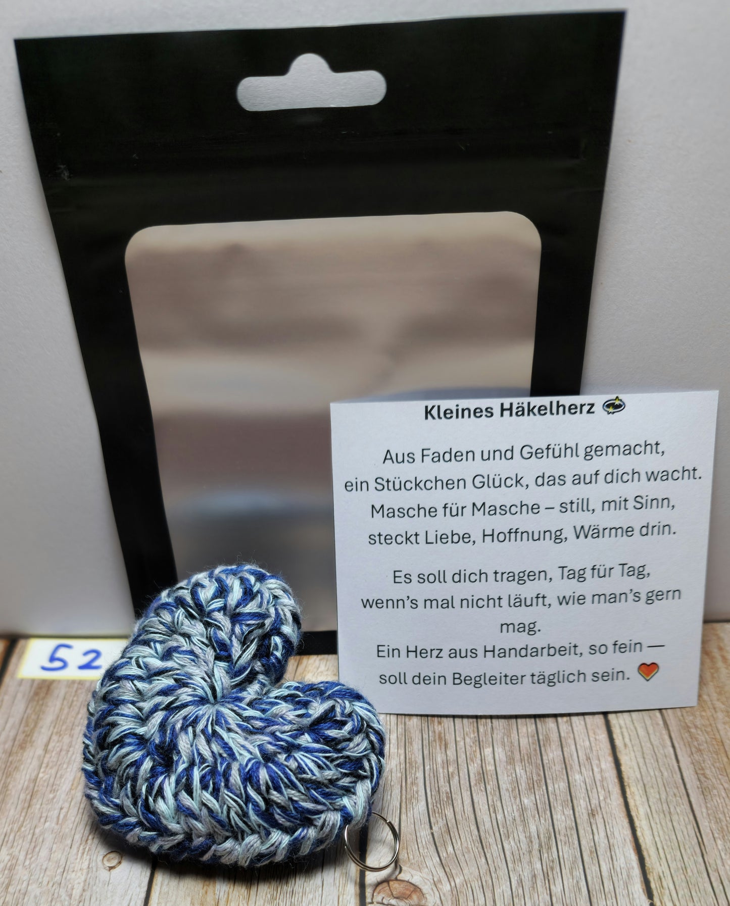 Schlüsselanhänger Herzchen Nr. 052