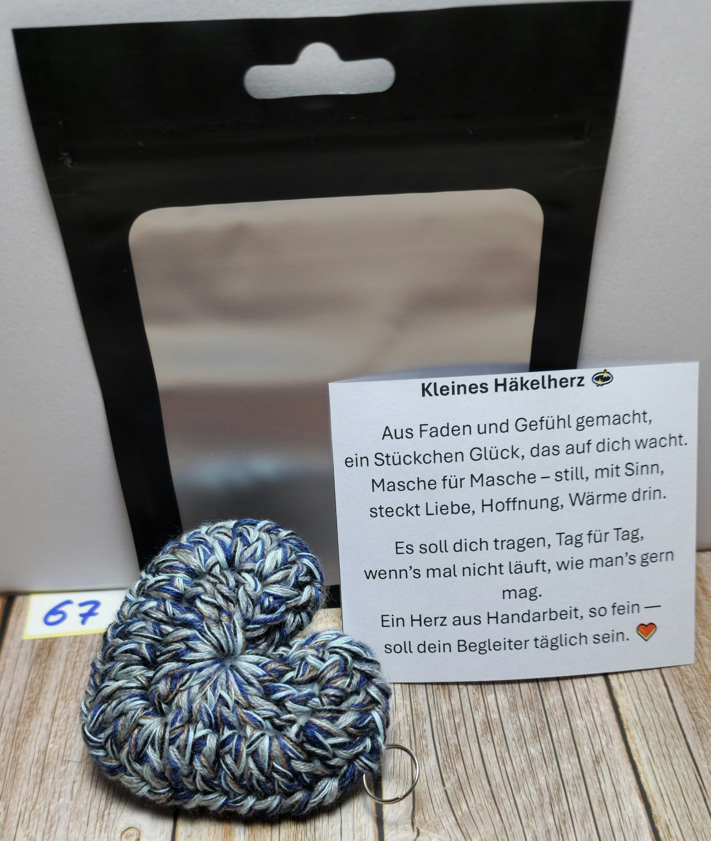 Schlüsselanhänger Herzchen Nr. 067