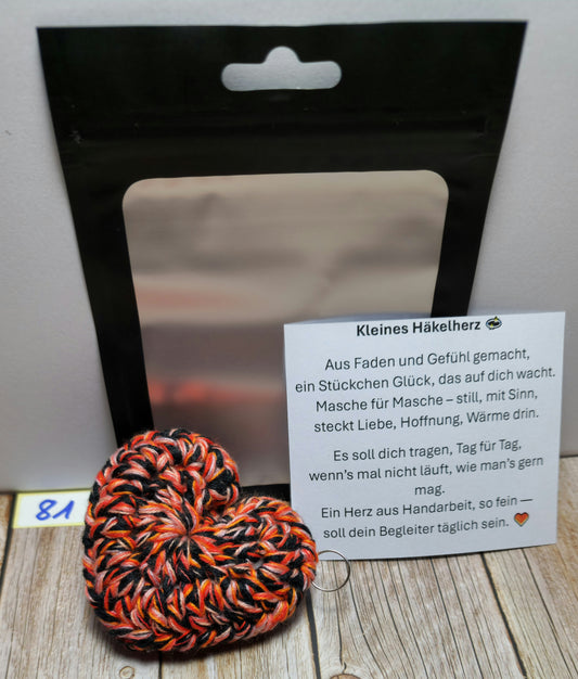 Schlüsselanhänger Herzchen Nr. 081