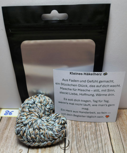 Schlüsselanhänger Herzchen Nr. 086