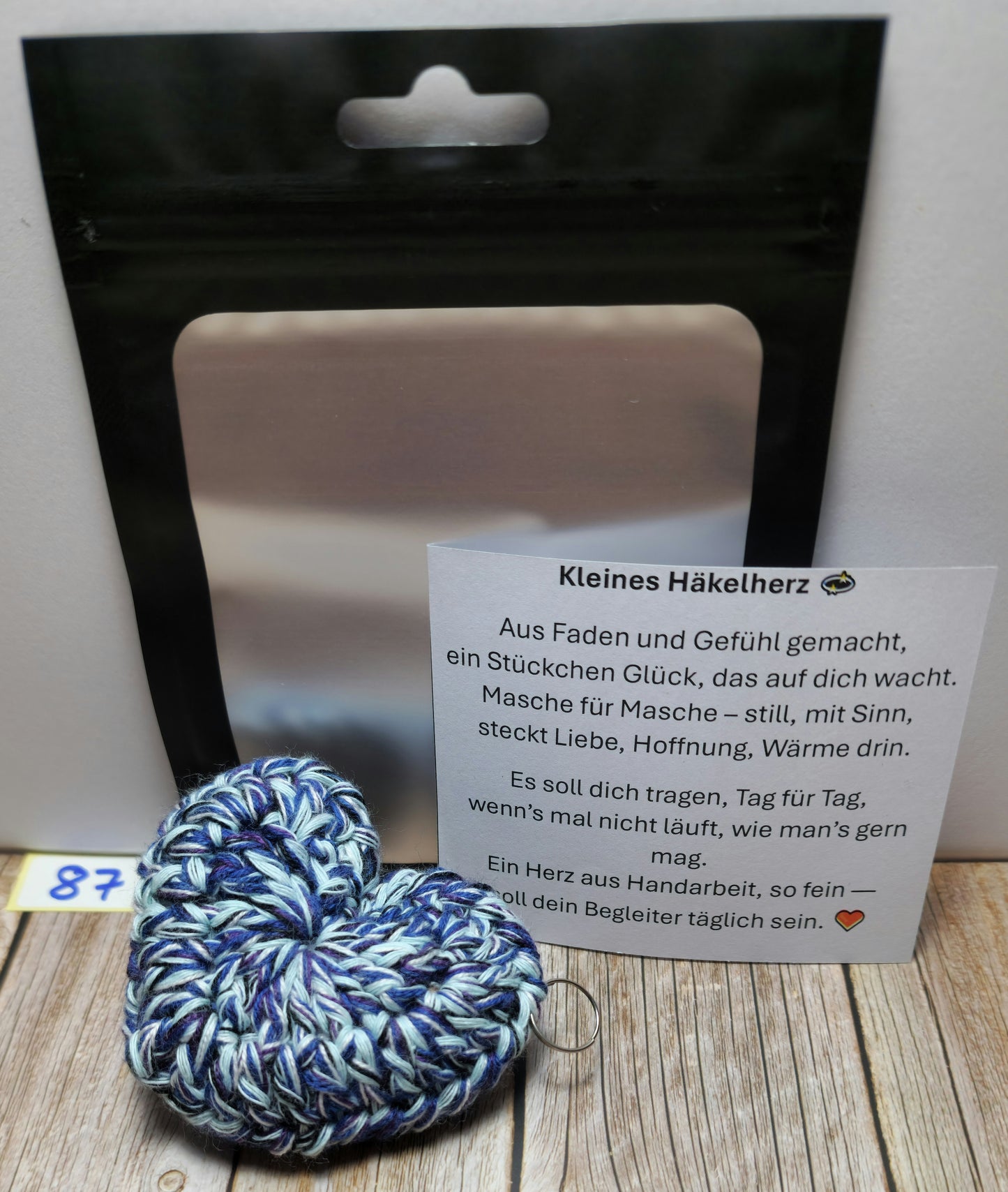 Schlüsselanhänger Herzchen Nr. 087