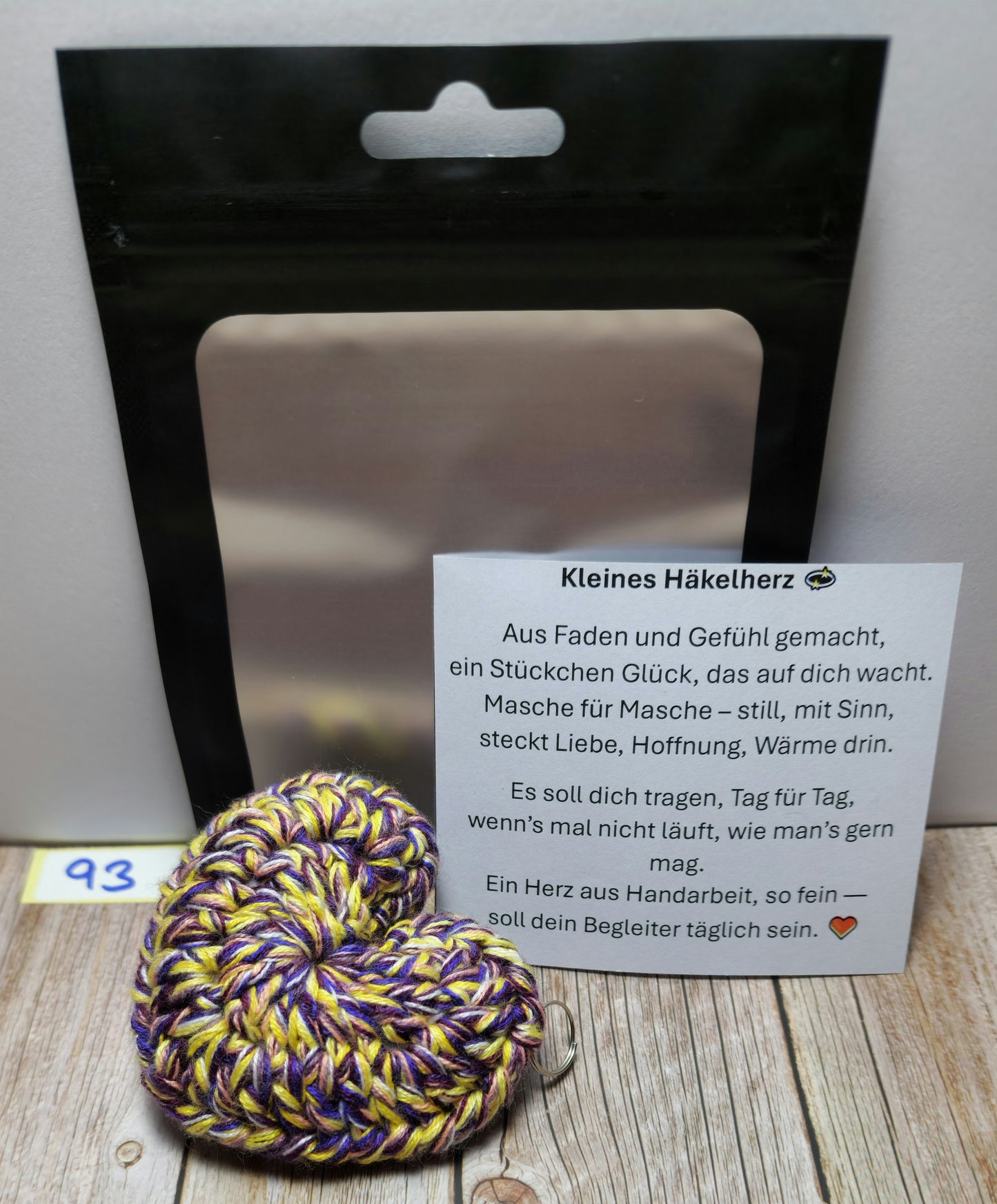 Schlüsselanhänger Herzchen Nr. 093