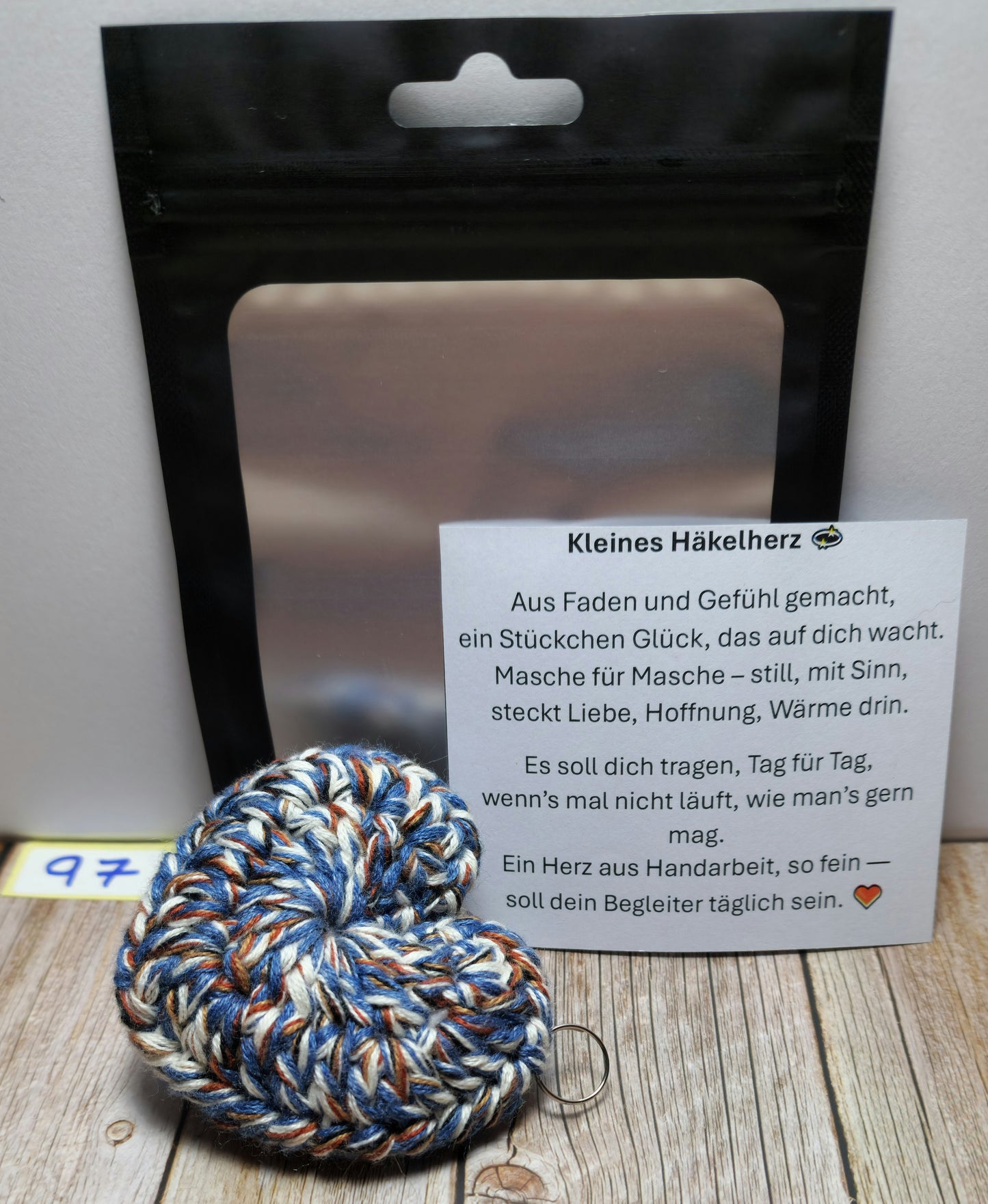 Schlüsselanhänger Herzchen Nr. 097