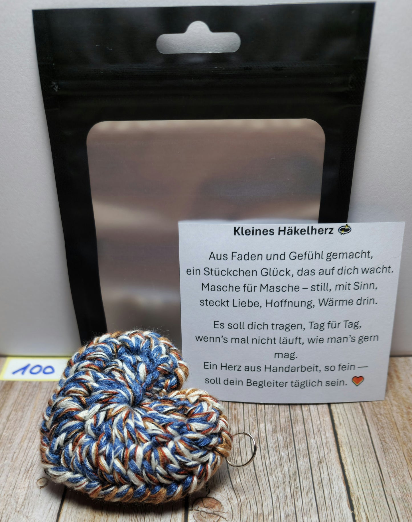 Schlüsselanhänger Herzchen Nr. 100